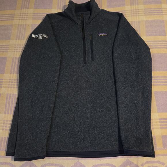 Patagonia Better Sweater Vodka Zip Fleece Jacket Mens L Gorpcore Blue Large - Picture 1 of 10